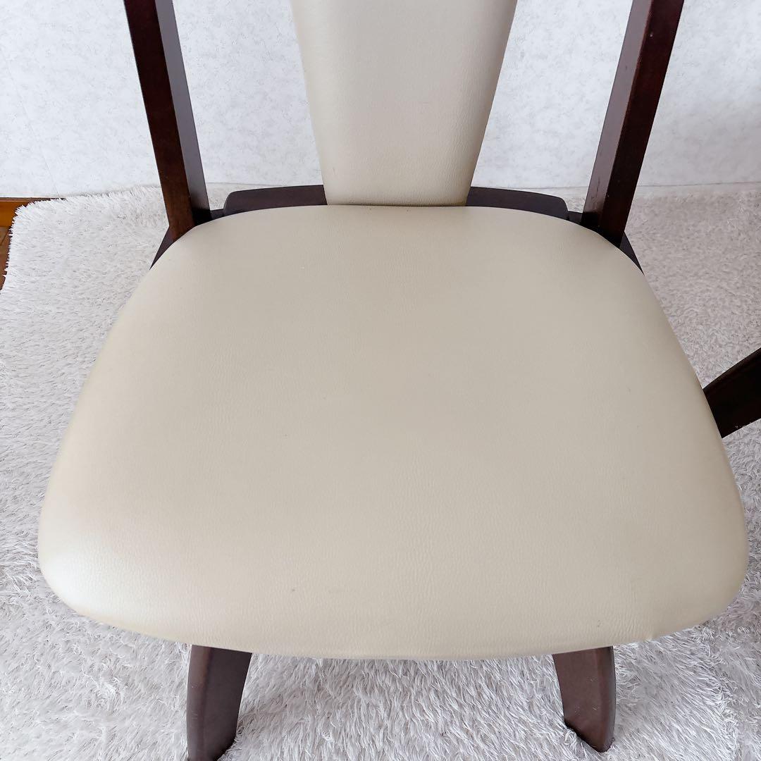 2脚セット】ニトリ ダイニングチェア 回転式 リック