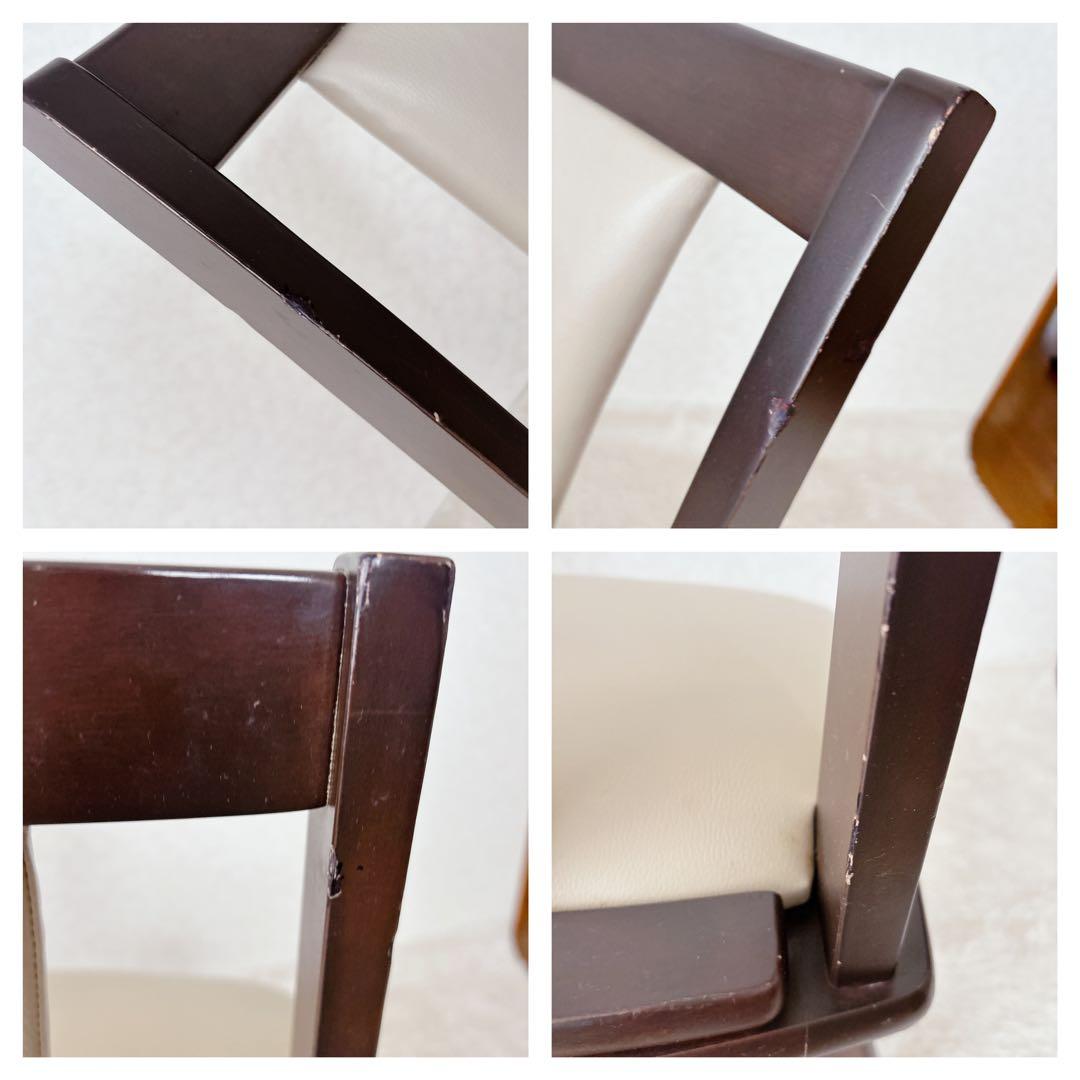 2脚セット】ニトリ ダイニングチェア 回転式 リック