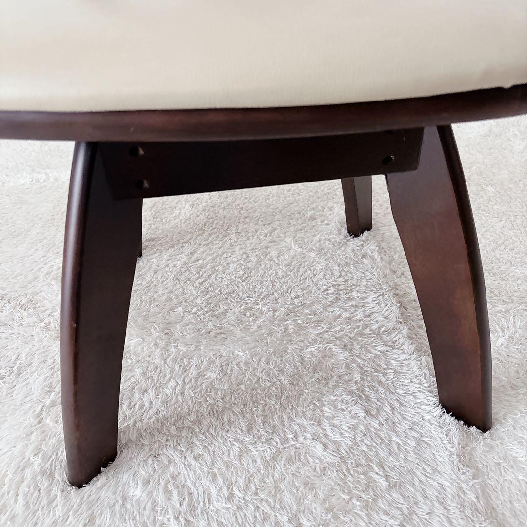 2脚セット】ニトリ ダイニングチェア 回転式 リック