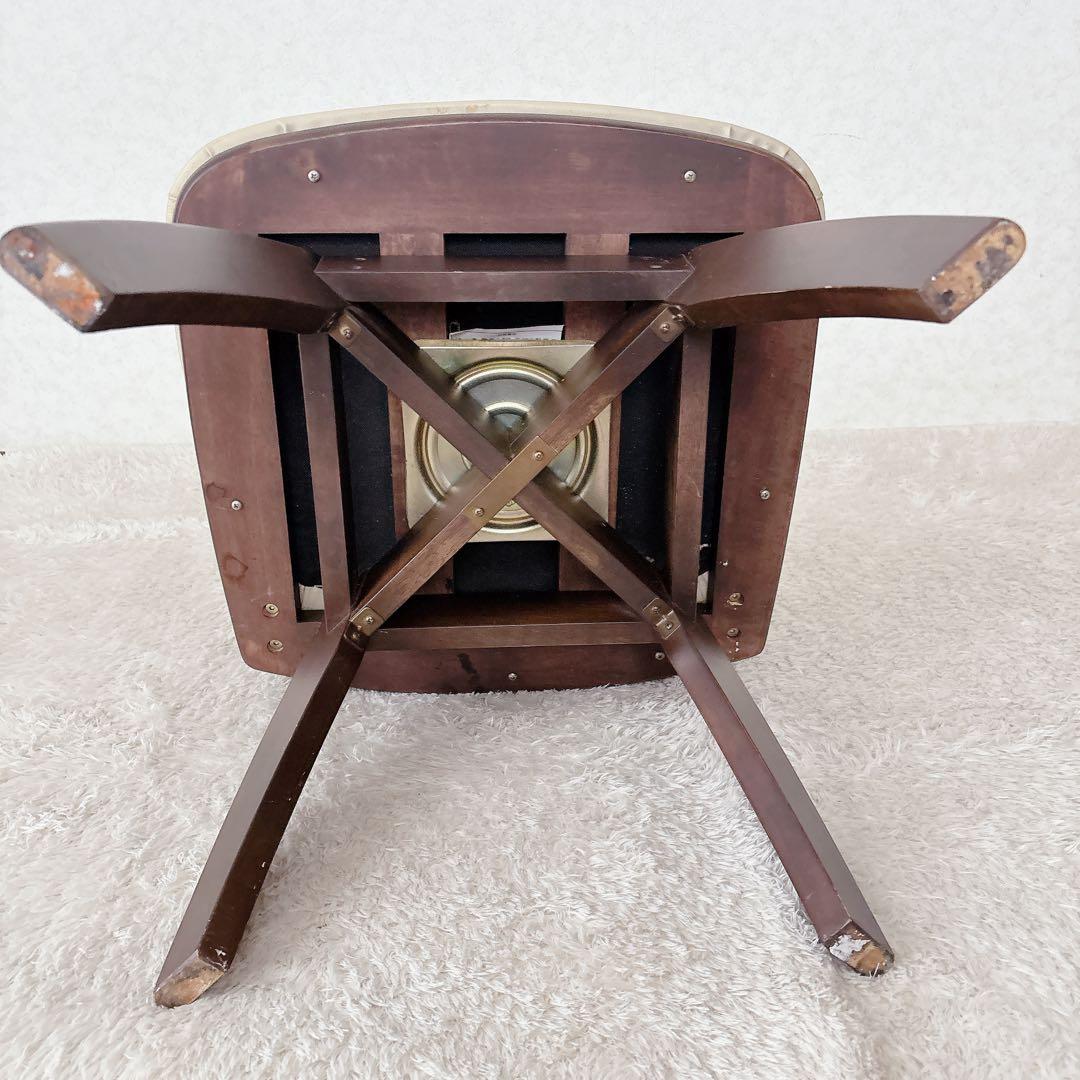 2脚セット】ニトリ ダイニングチェア 回転式 リック