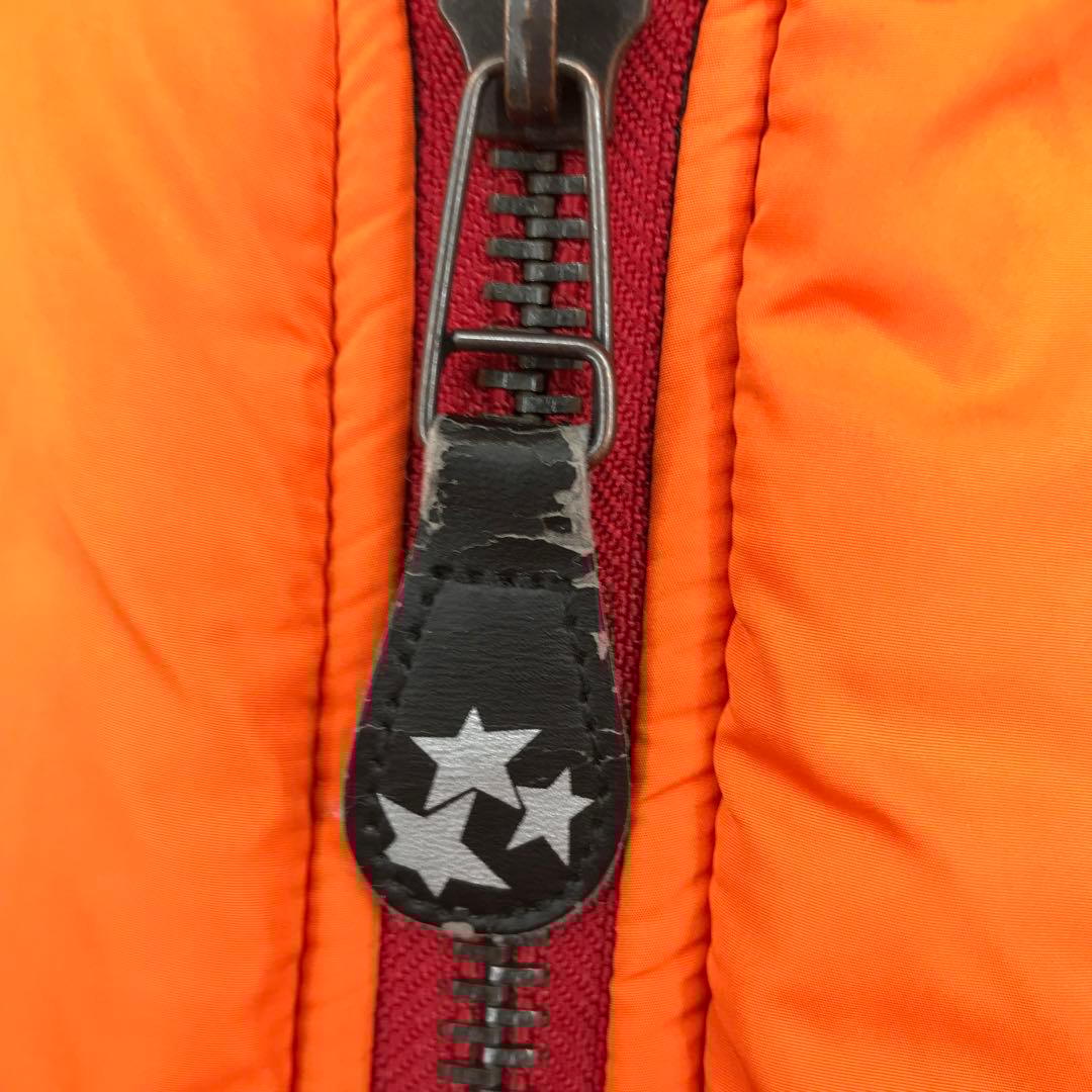 バイオハザード　MA-1 XL ボルドー　リバーシブル