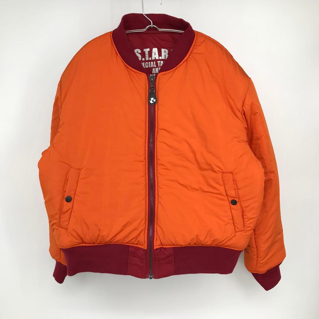 バイオハザード　MA-1 XL ボルドー　リバーシブル