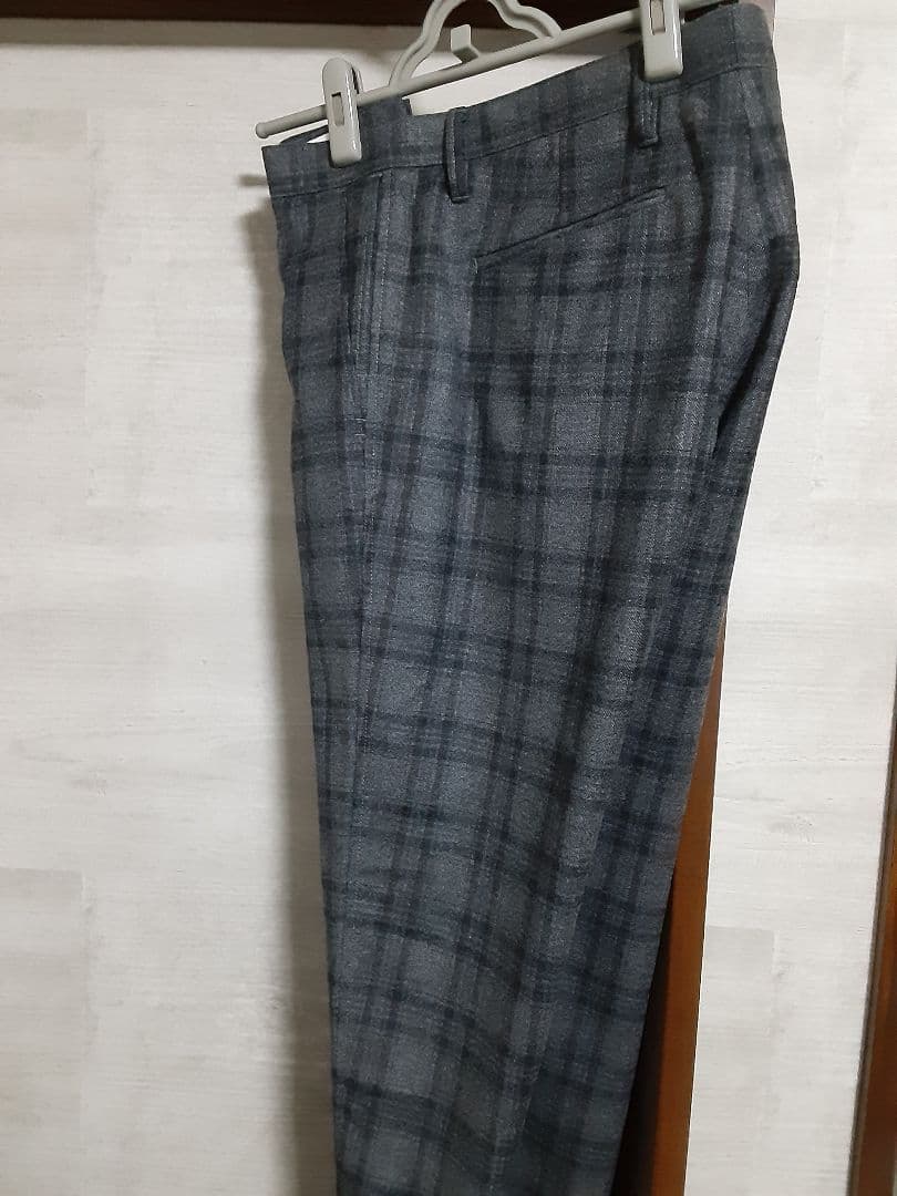 AW PSPaul Smith　チェックテーパードパンツ美品