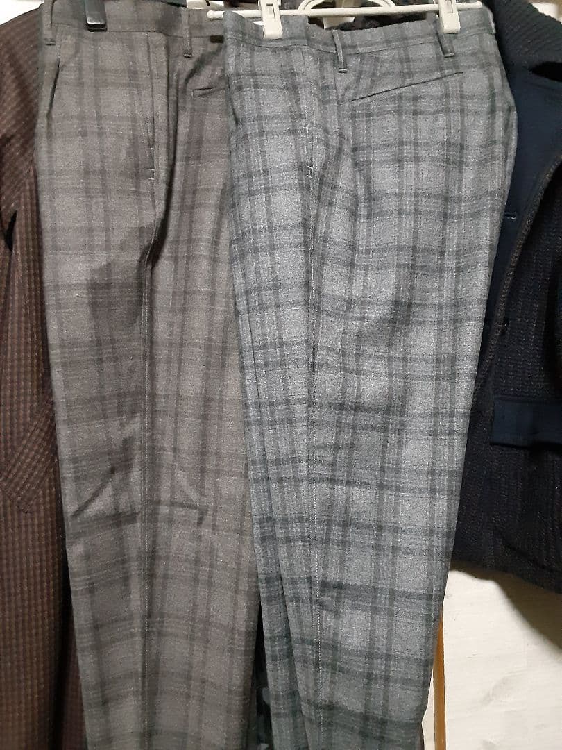 AW PSPaul Smith　チェックテーパードパンツ美品