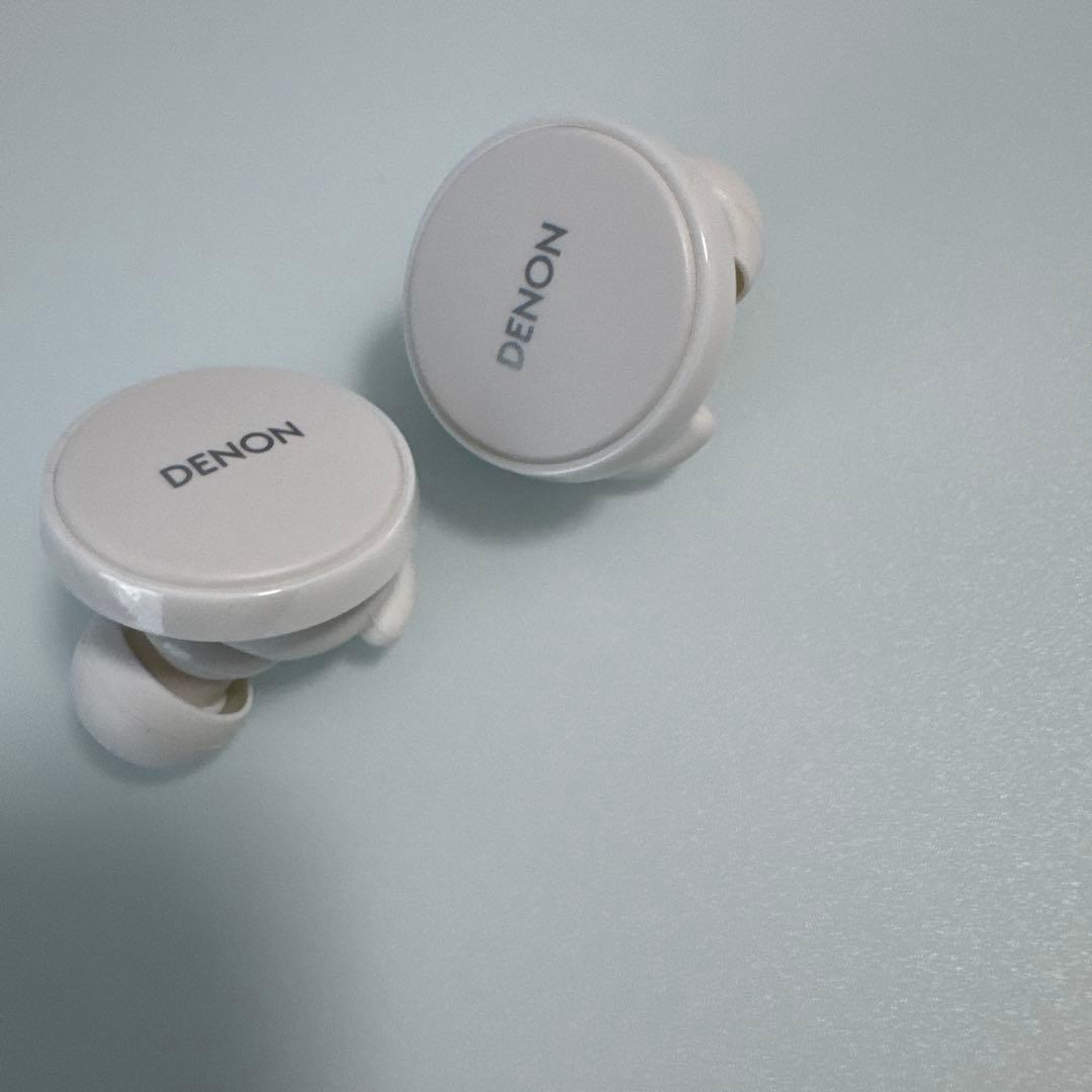 Denon PerL Pro True ホワイト ワイヤレスイヤホン 即日発送