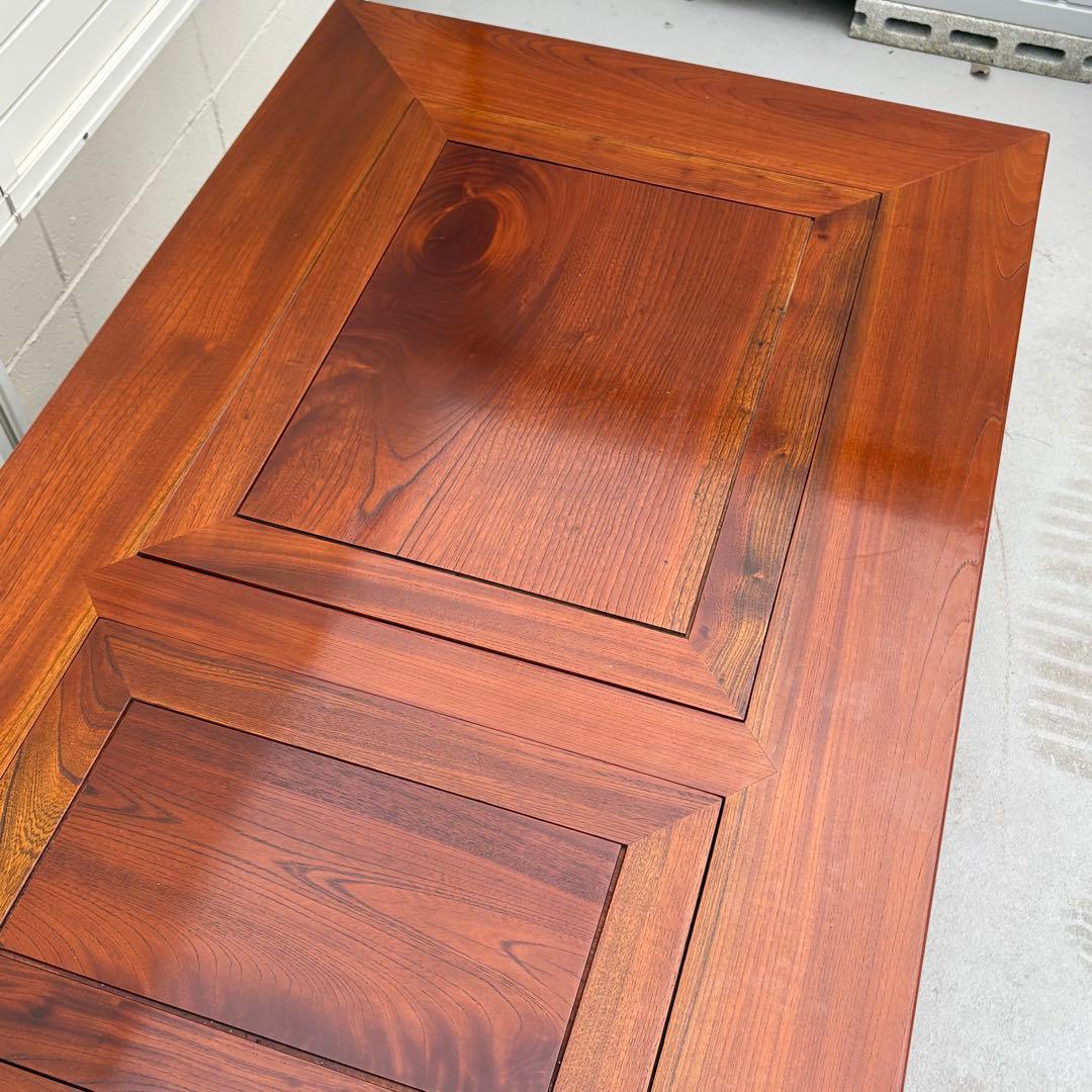 最高級　囲炉裏テーブル　昭和レトロ 火鉢 古民家家具　希少 引き出し 木製　組木