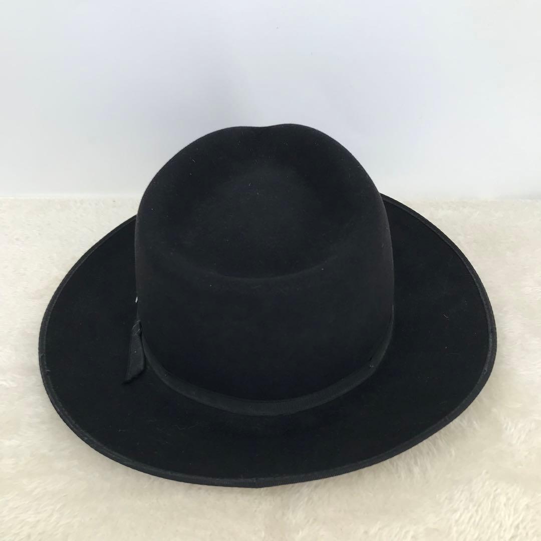 ステットソン　ハット　L　ブラック　アメリカ製