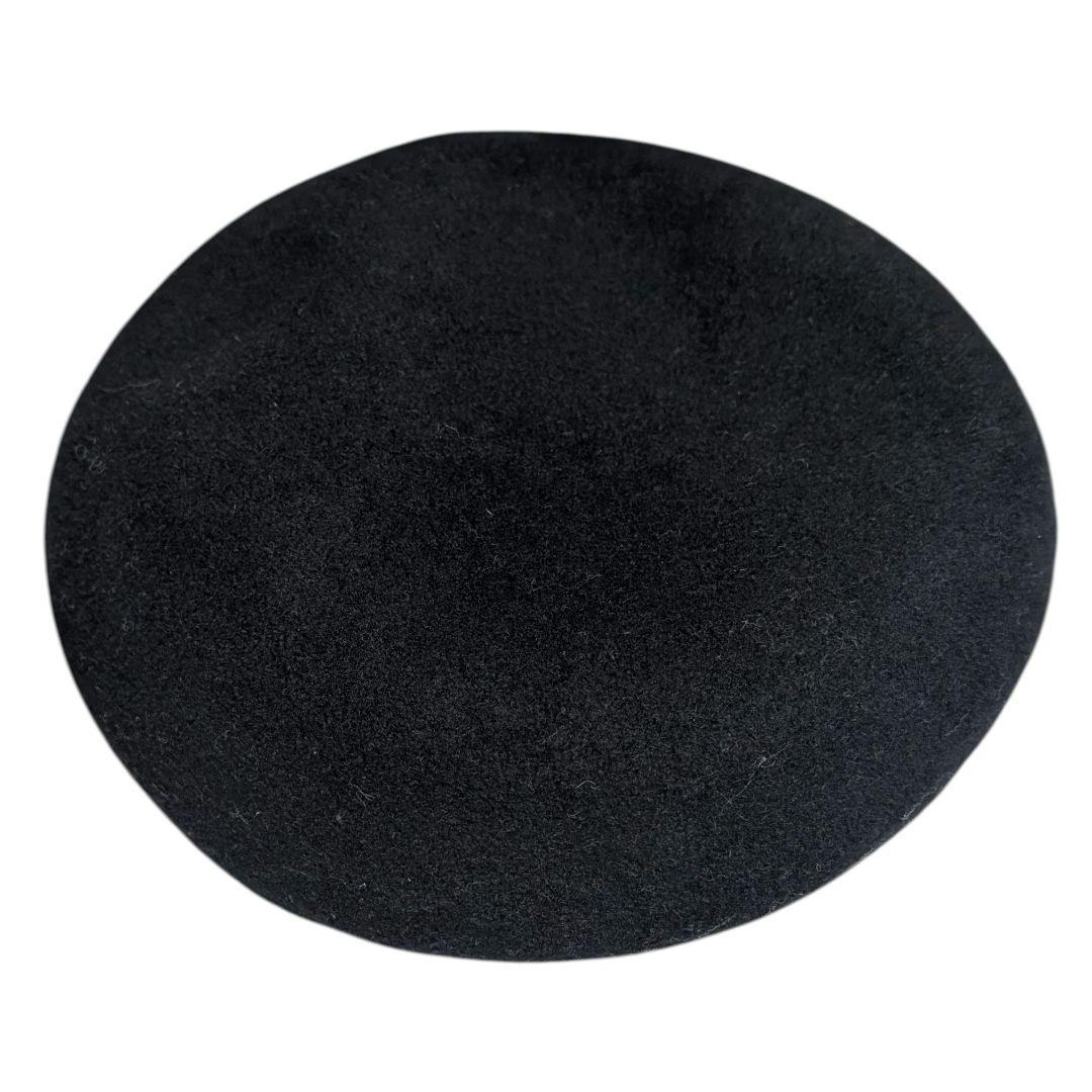 【美品】NAISSANCE × CA4LA ウールビッグベレー帽 黒 熊谷隆志