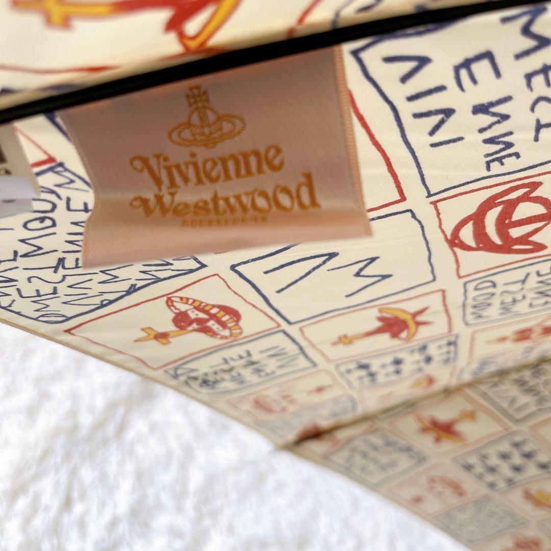 【美品】 Vivienne Westwood 長傘 総柄