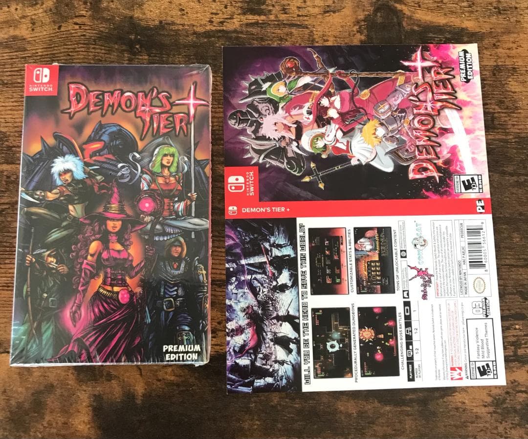 Demon's Tier + Switch 新品未開封 スイッチ
