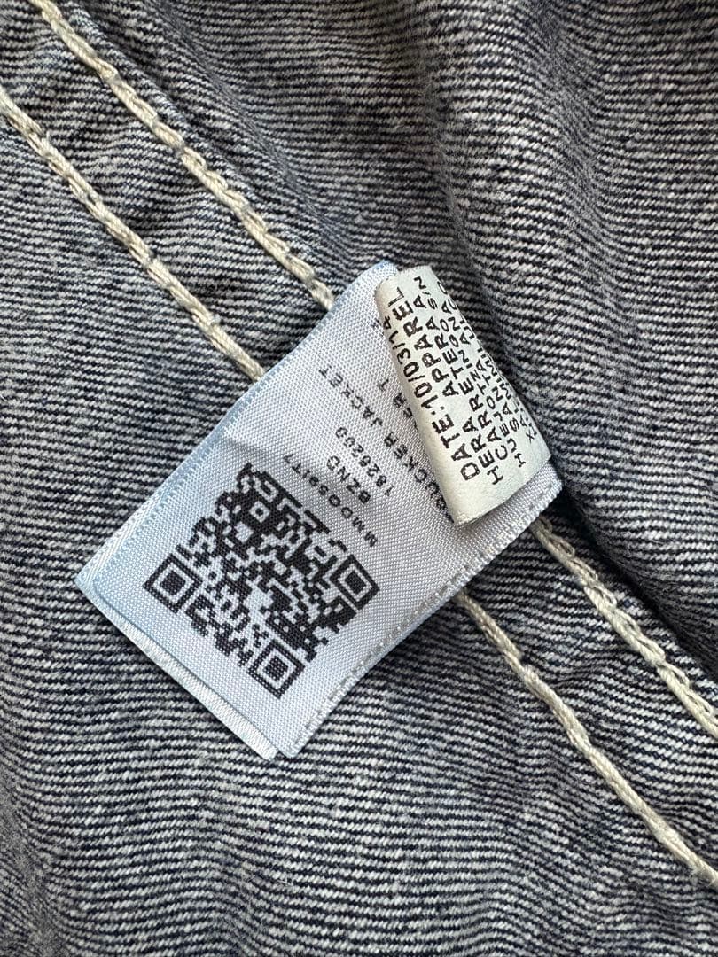 トゥルーレリジョンダークブルー デニムジャケット