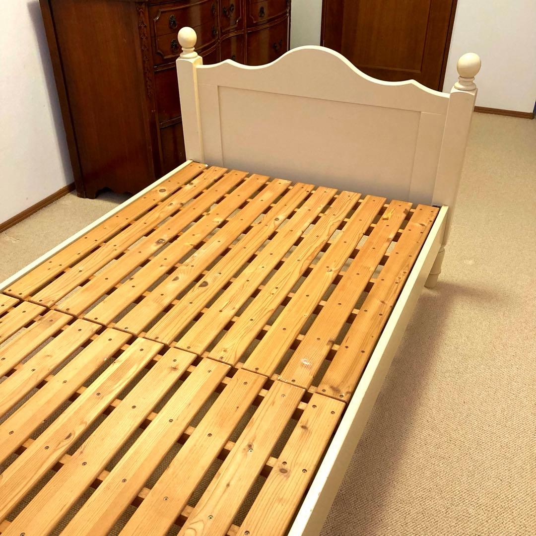 ローラアシュレイシングルベッドフレーム 姫家具