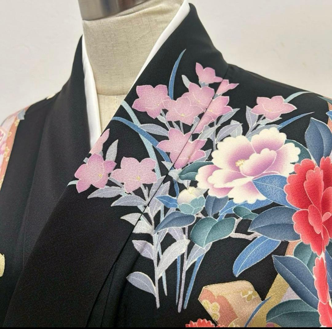 週末セール【豪華振袖 正絹 】着物 成人式　身丈160cm