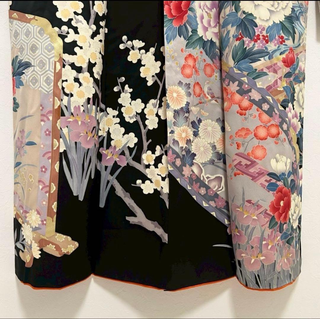 週末セール【豪華振袖 正絹 】着物 成人式　身丈160cm