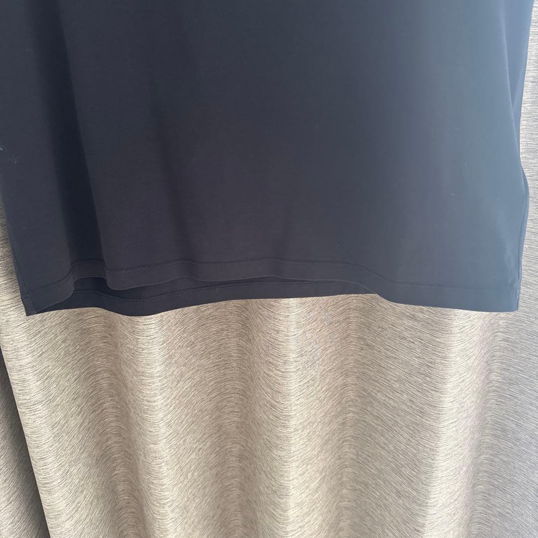 モンクレール　tシャツ　ネイビー　Lサイズ