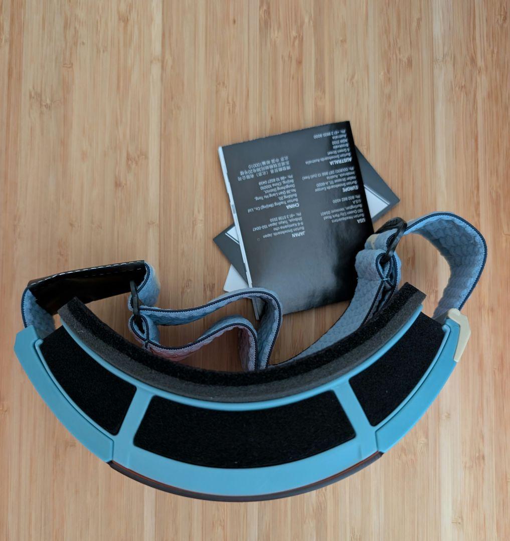 ②anon.Sync Low Bridge Fit Goggles+B.Lens