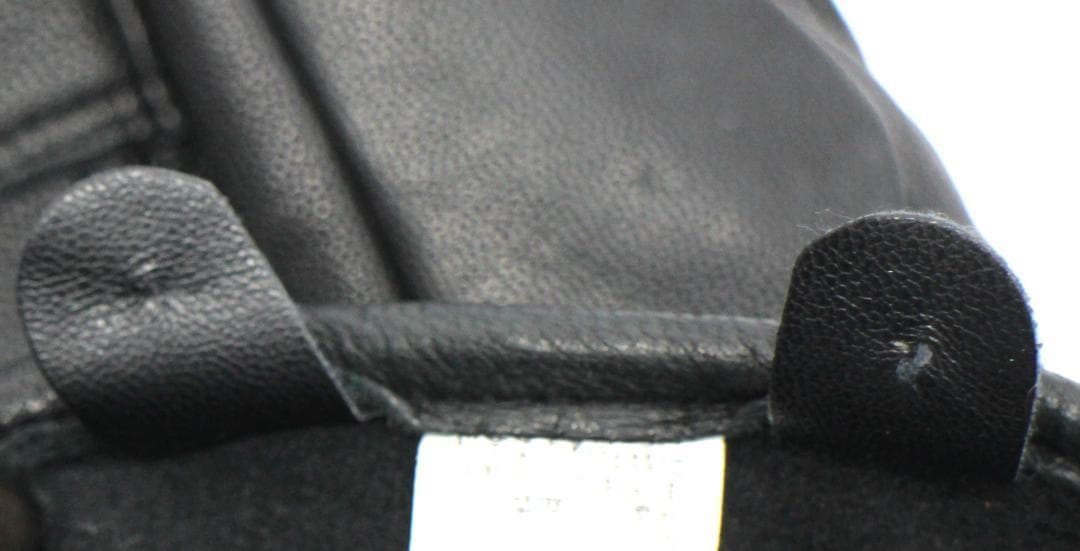 630xN9レ美品カドヤ ラギッドマン レザーグローブ 黒 レディースWLサイズ