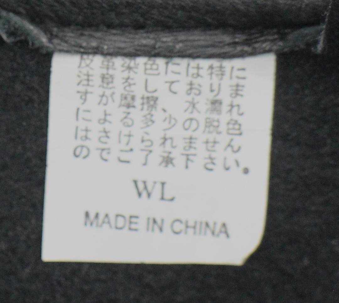 630xN9レ美品カドヤ ラギッドマン レザーグローブ 黒 レディースWLサイズ