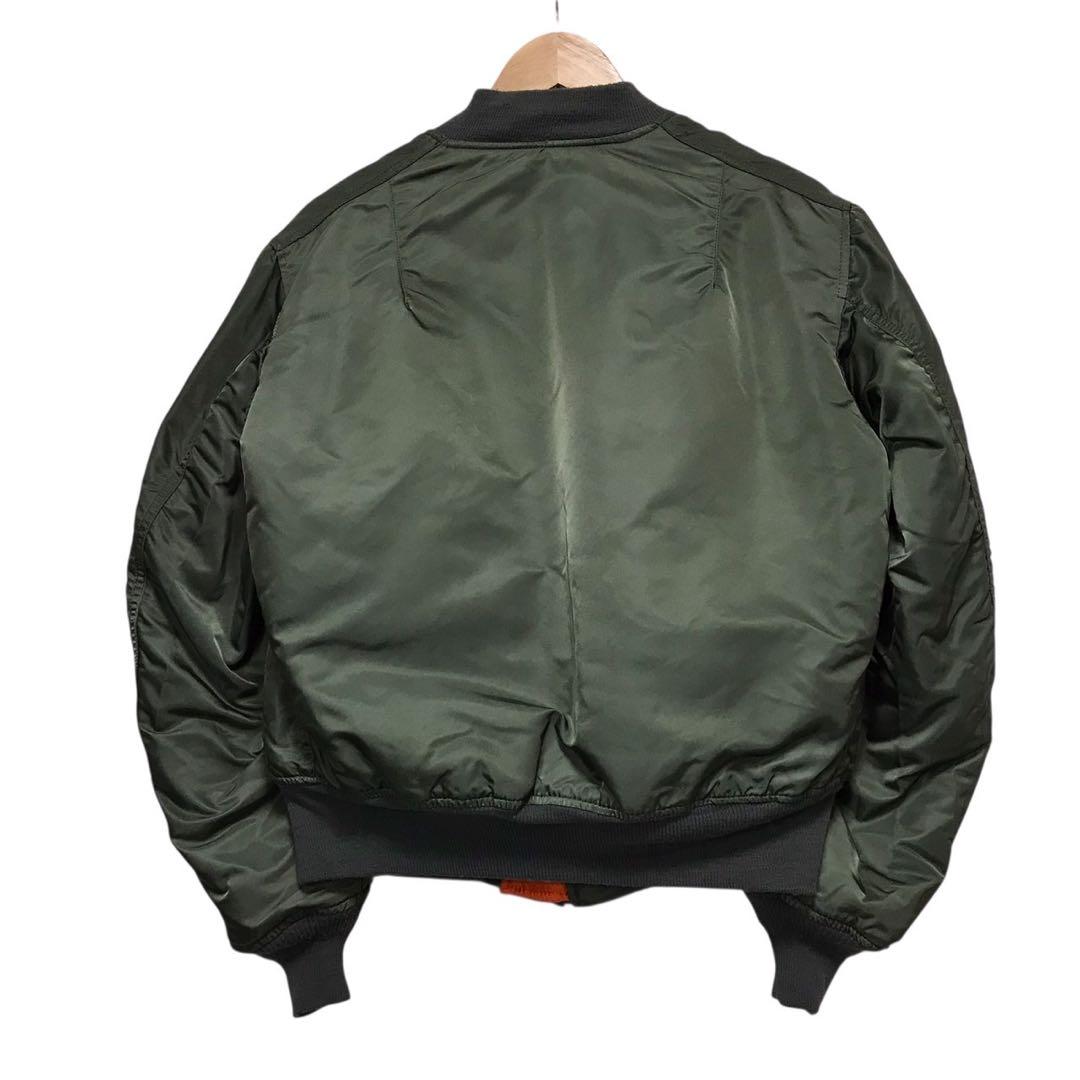 90s アルファインダストリーズ　ビンテージフライトジャケット　MA1 USA製