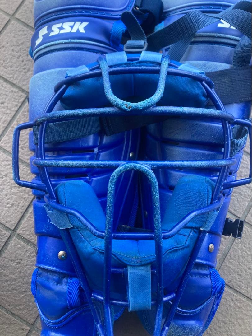 軟式SSK一般キャチャー道具セット