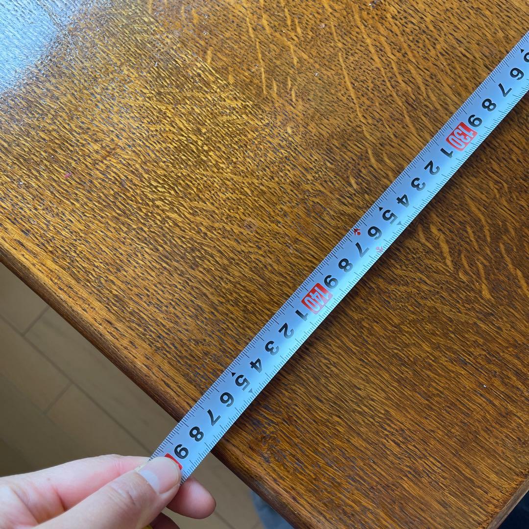 クラシック木製折りたたみテーブル　イギリス製