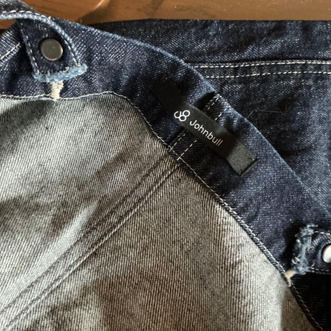 Johnbull，ジョンブル ダークデニム サロペット オーバーオール