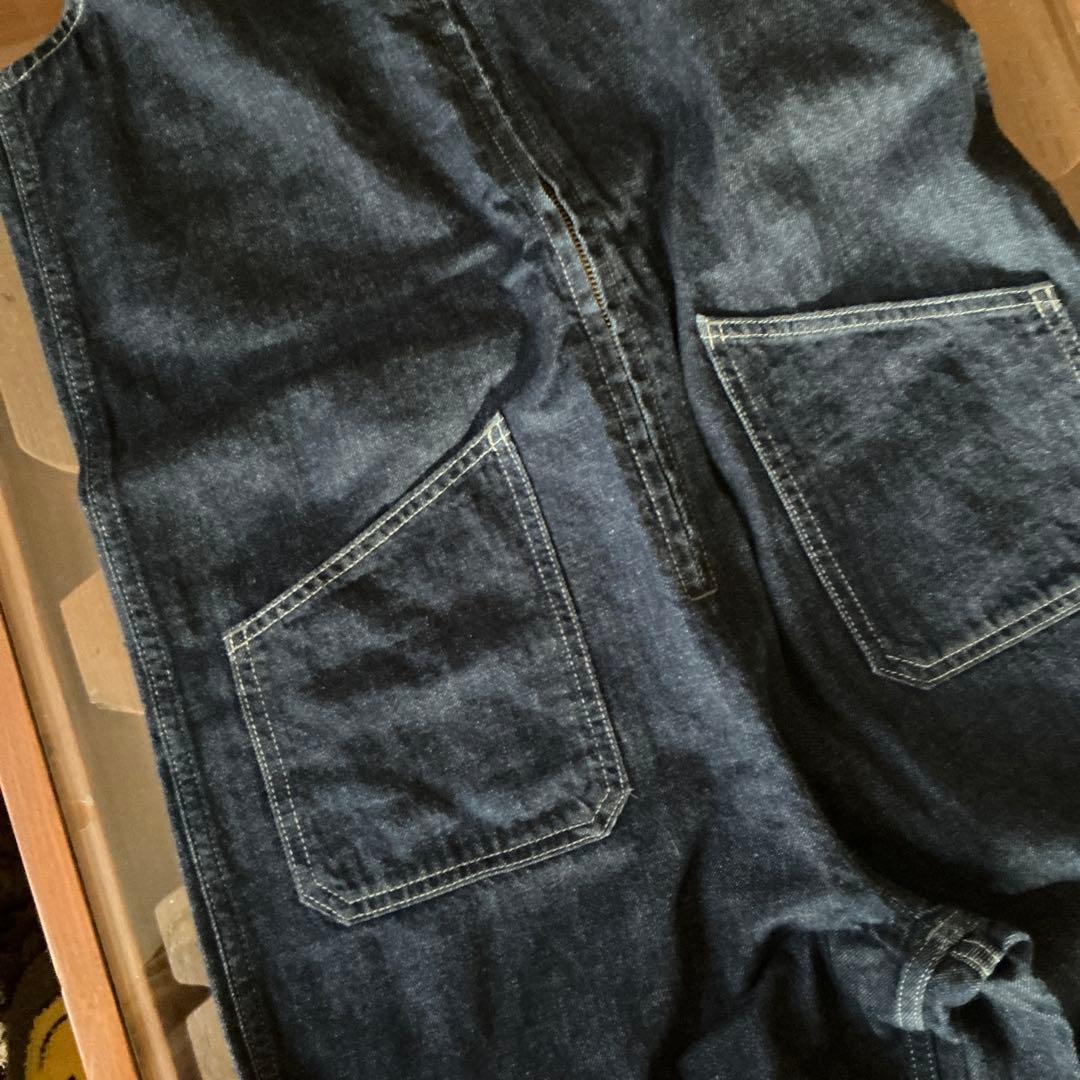 Johnbull，ジョンブル ダークデニム サロペット オーバーオール