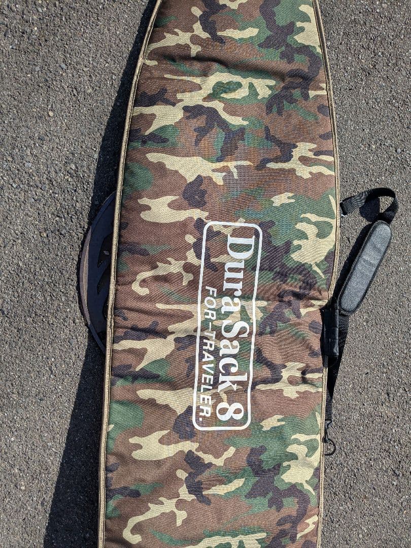 Dura Sack8　サーフボードハードケース　210センチ　迷彩ミッドレングス