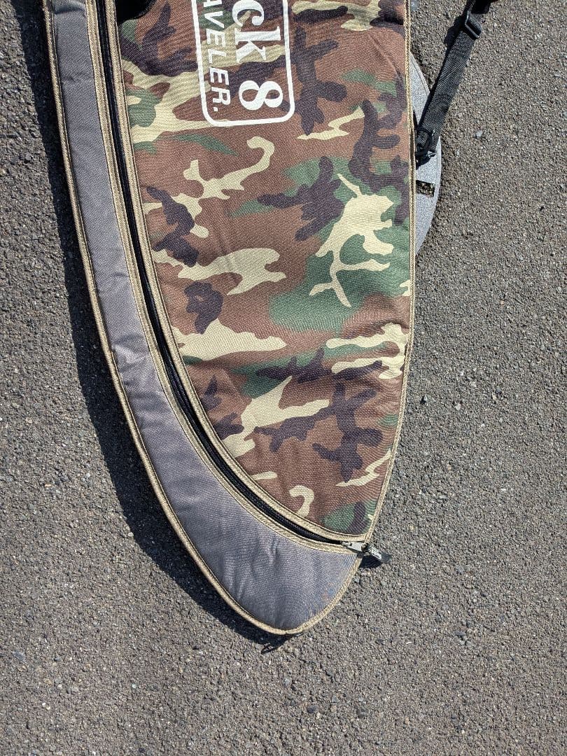 Dura Sack8　サーフボードハードケース　210センチ　迷彩ミッドレングス