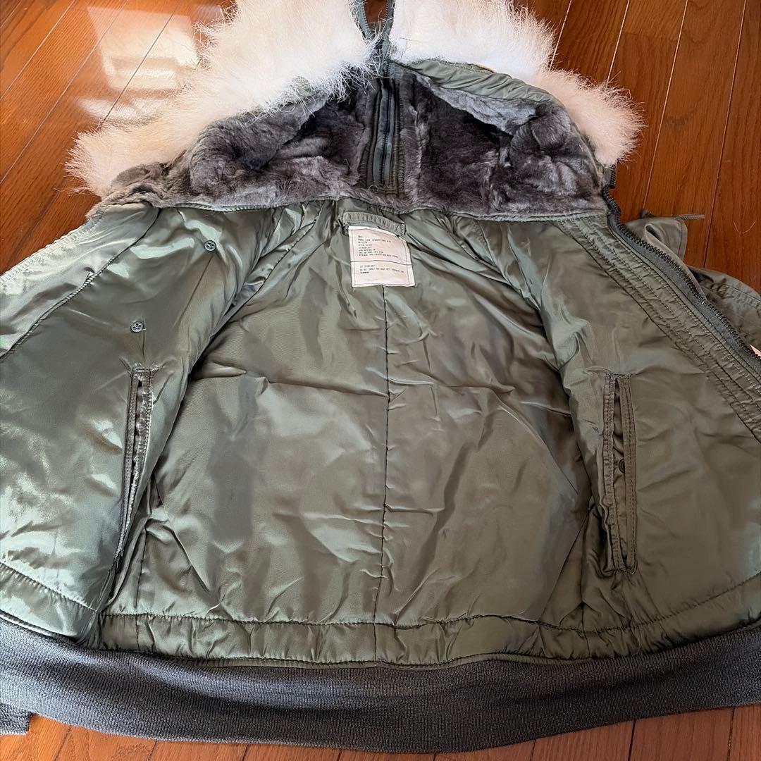 【訳あり・激安】タグ付新品　1986年製 米軍放出品　N-2B セージグリーン