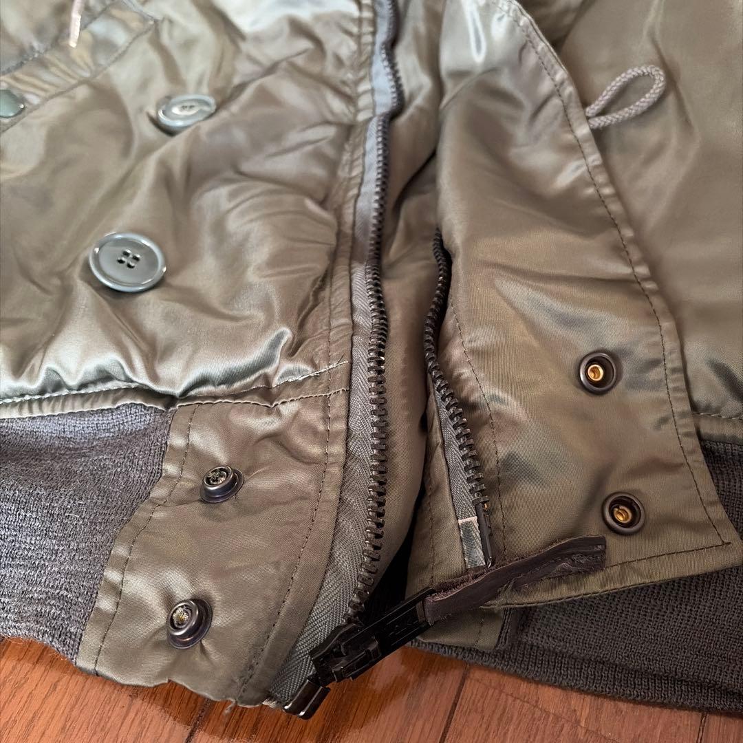 【訳あり・激安】タグ付新品　1986年製 米軍放出品　N-2B セージグリーン