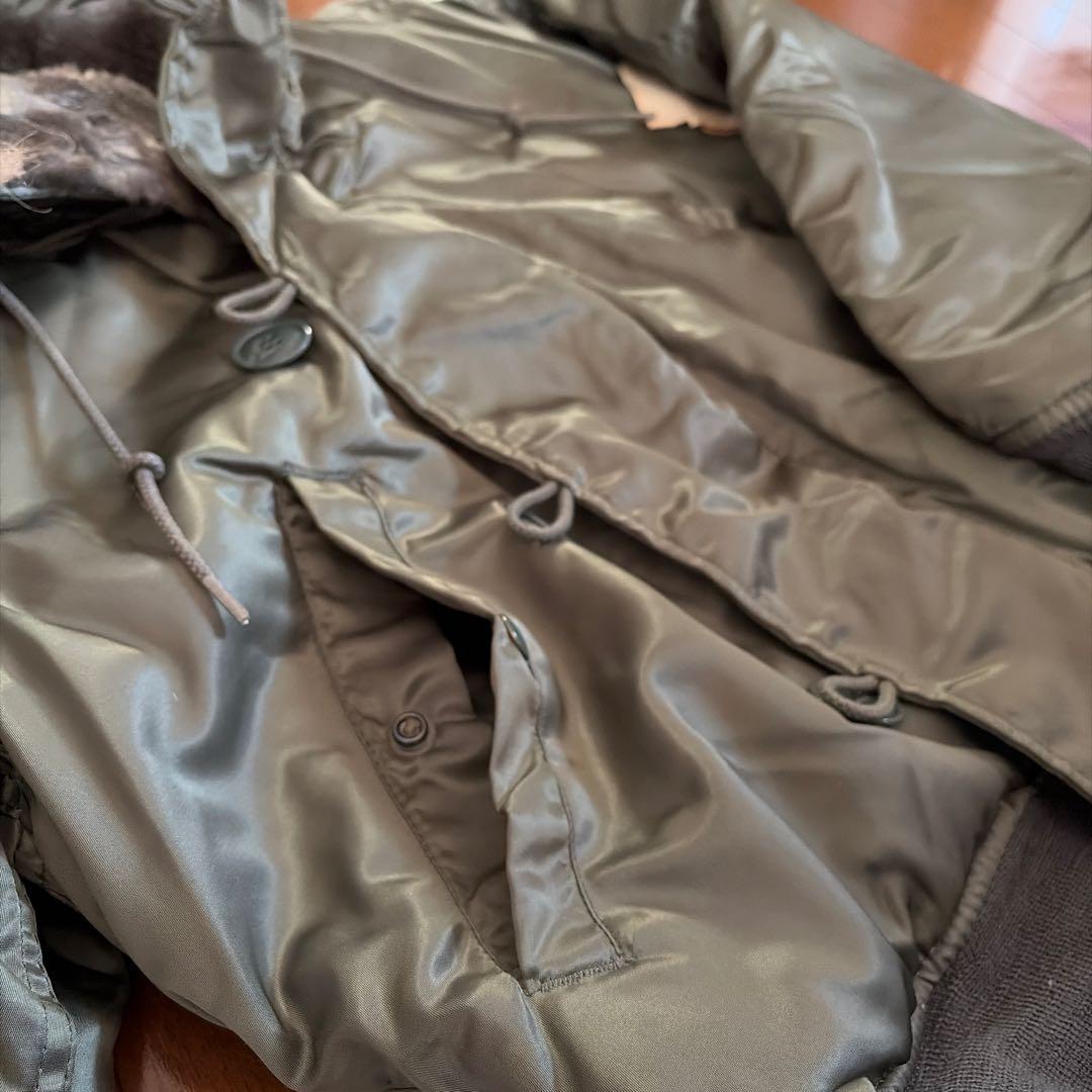 【訳あり・激安】タグ付新品　1986年製 米軍放出品　N-2B セージグリーン