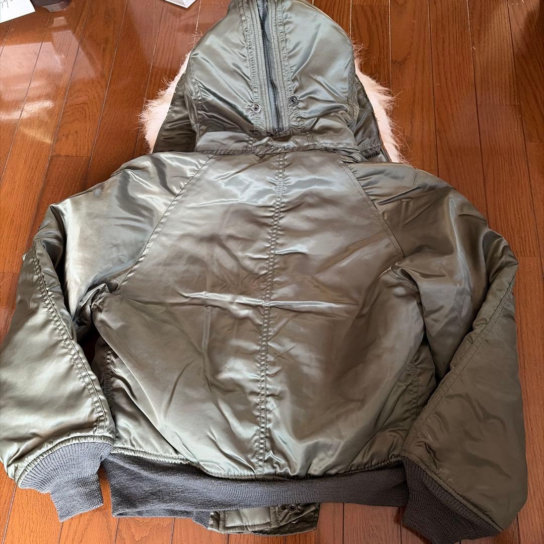 【訳あり・激安】タグ付新品　1986年製 米軍放出品　N-2B セージグリーン