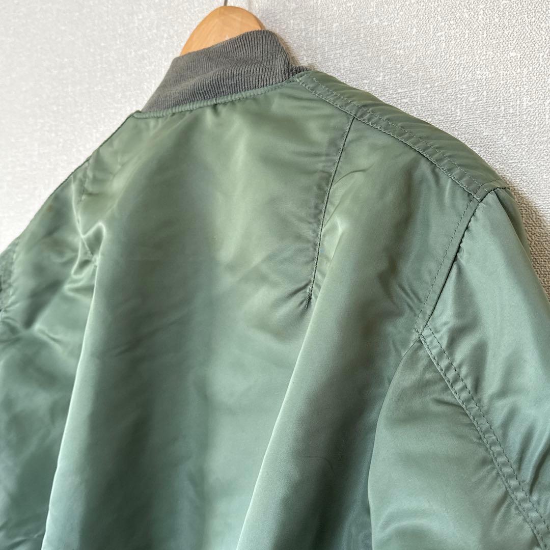 USA製 50s復刻 アルファインダストリーズ MA-1 フライトジャケット M