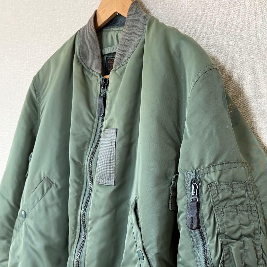 USA製 50s復刻 アルファインダストリーズ MA-1 フライトジャケット M