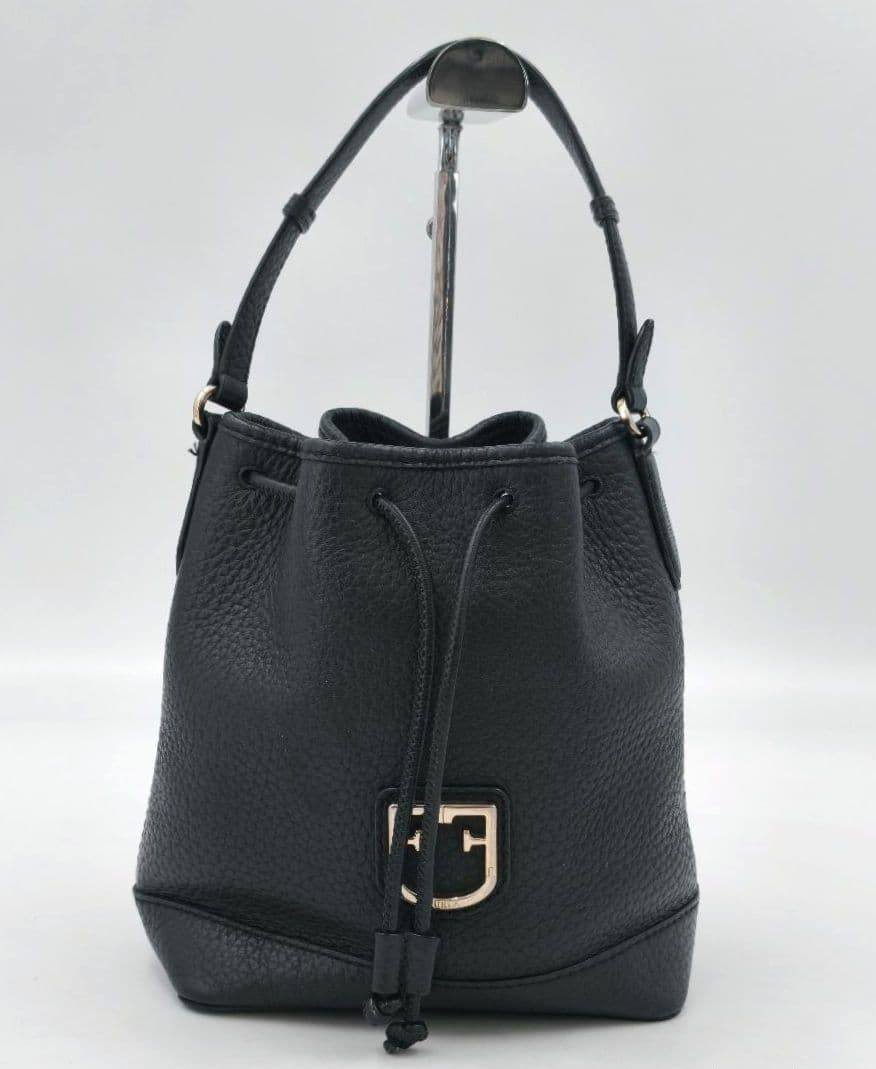 【美品 高級◎】フルラ ショルダーバッグ 2way 斜め掛け ゴールド金具