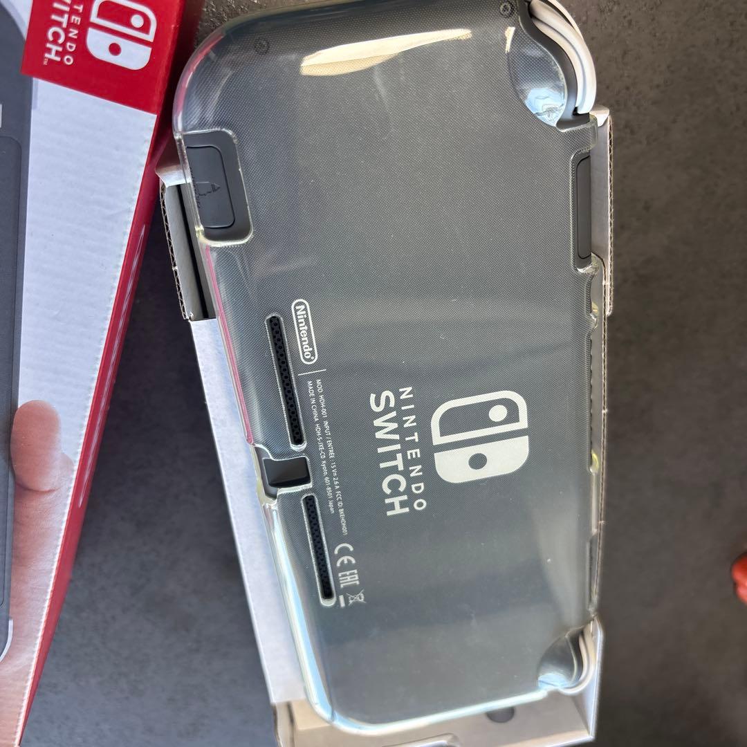 Switch Lite グレー　充電器＆ケース付き