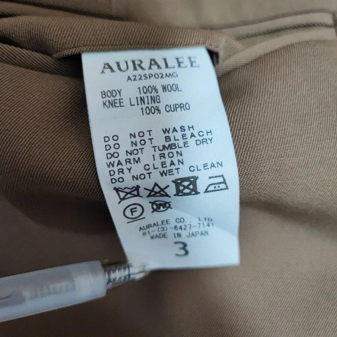 サイズ3 LIGHT WOOL MAX GABARDINE SLACKS