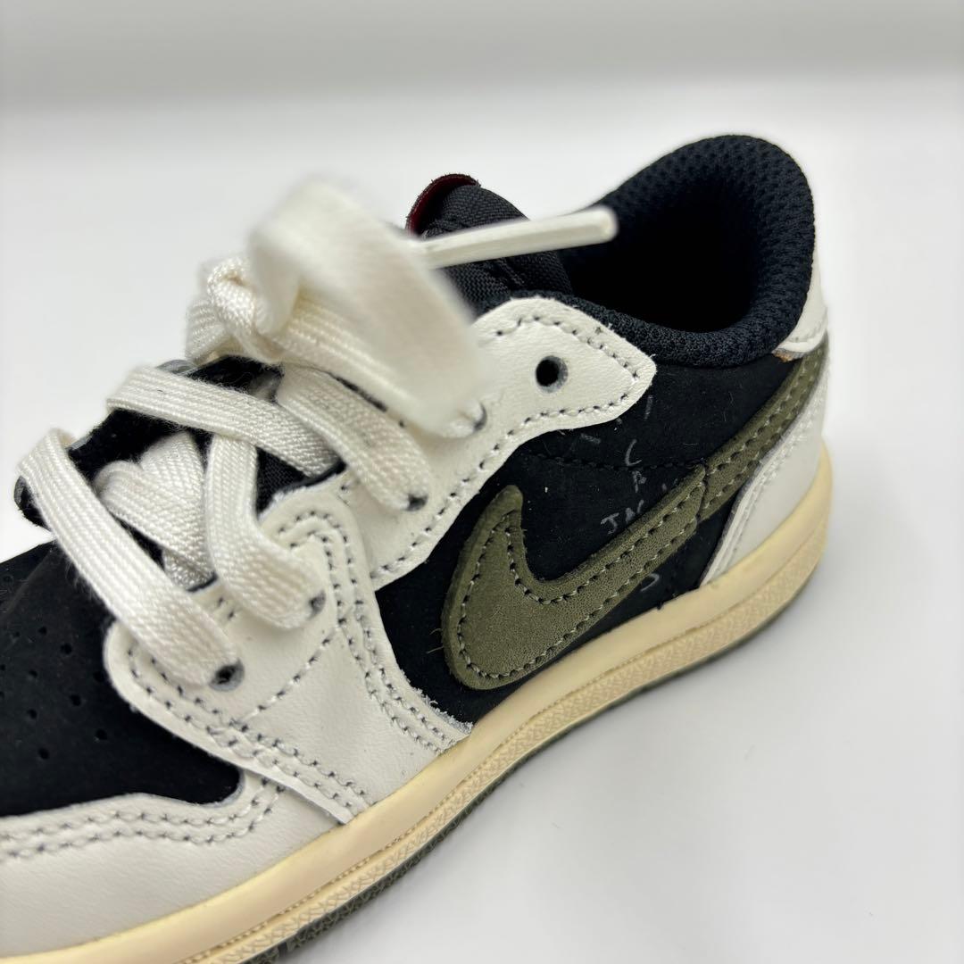 【新品未使用】NIKE ×TRAVIS SCOTT AJ1 ブラック×オリーブ