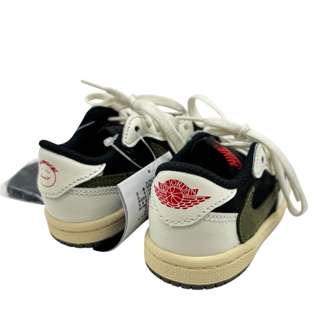 【新品未使用】NIKE ×TRAVIS SCOTT AJ1 ブラック×オリーブ