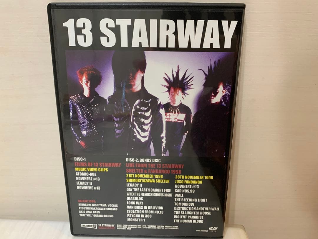 ☆BALZAC DVD films of 13 stairway