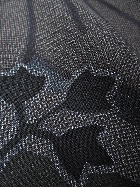 未着用に近い！美品＊７マルキ＊本場大島紬＊インパクト大＊訪問着＊１６７ｃｍ裄６５