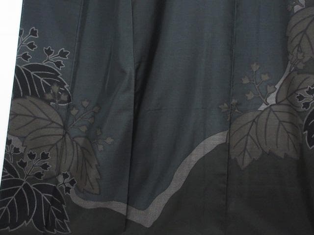 未着用に近い！美品＊７マルキ＊本場大島紬＊インパクト大＊訪問着＊１６７ｃｍ裄６５