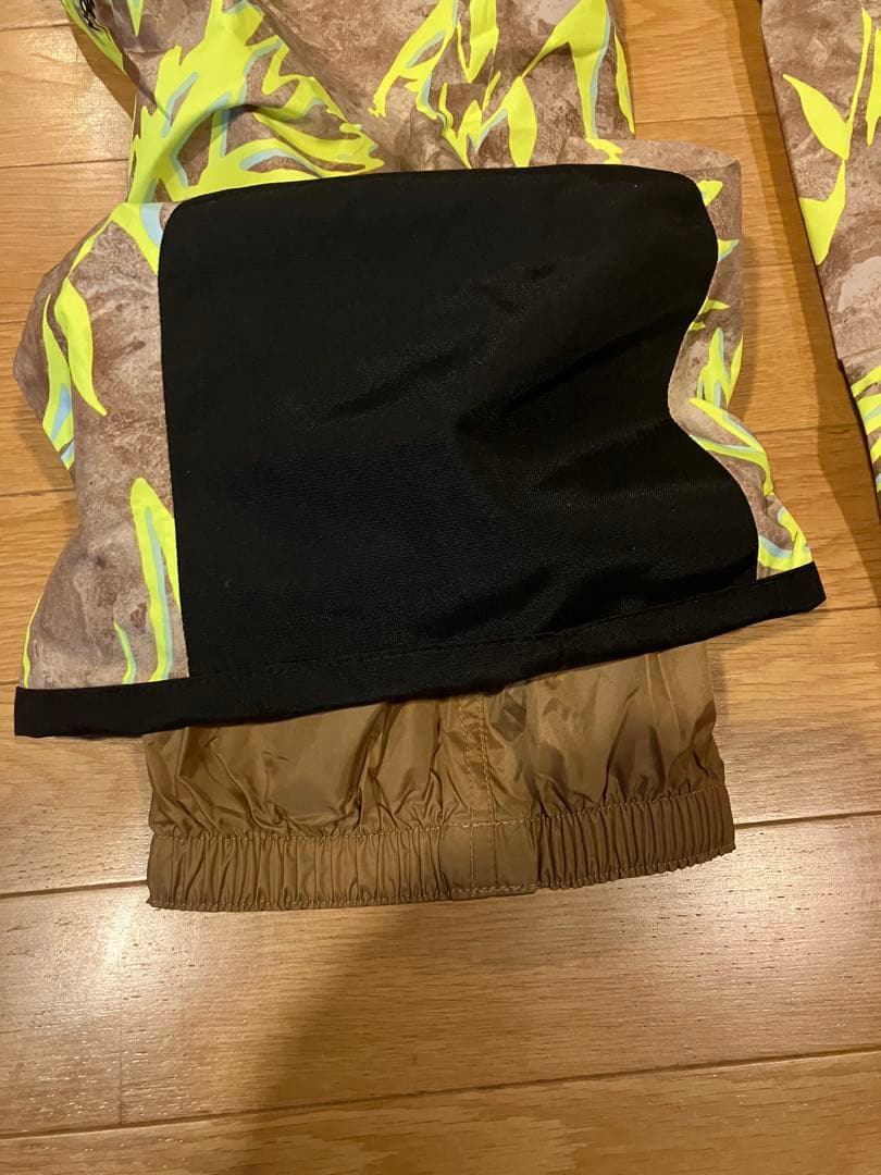 THE NORTH FACE スノーオーバーオール 大きいsizeXL 総柄