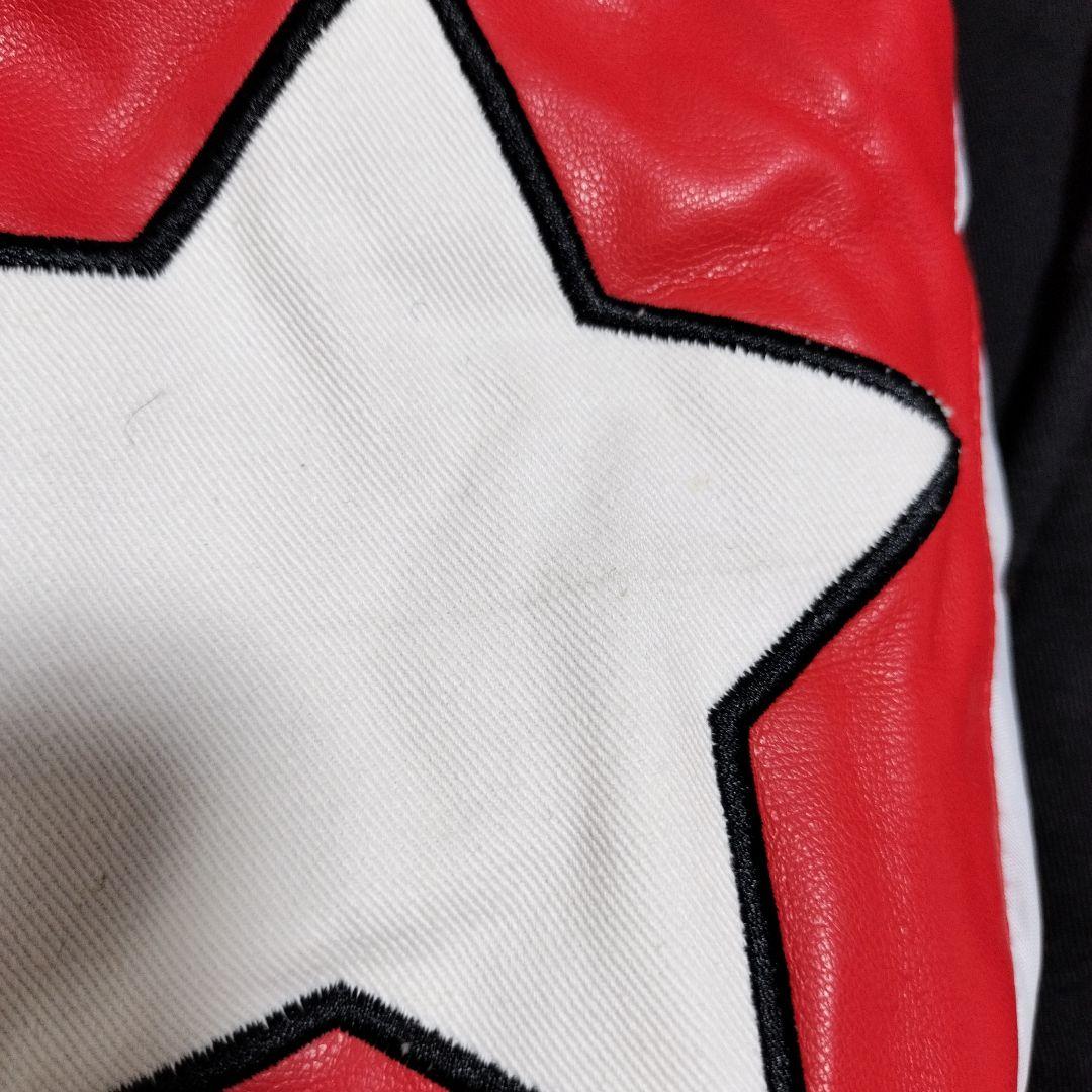 シカゴブルズ スタジャン PUレザー 古着 XL