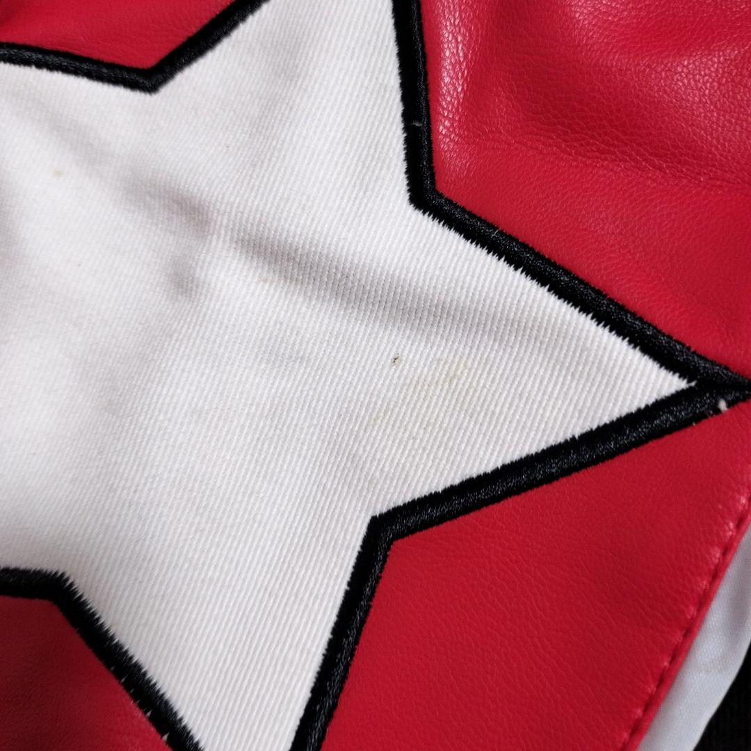 シカゴブルズ スタジャン PUレザー 古着 XL