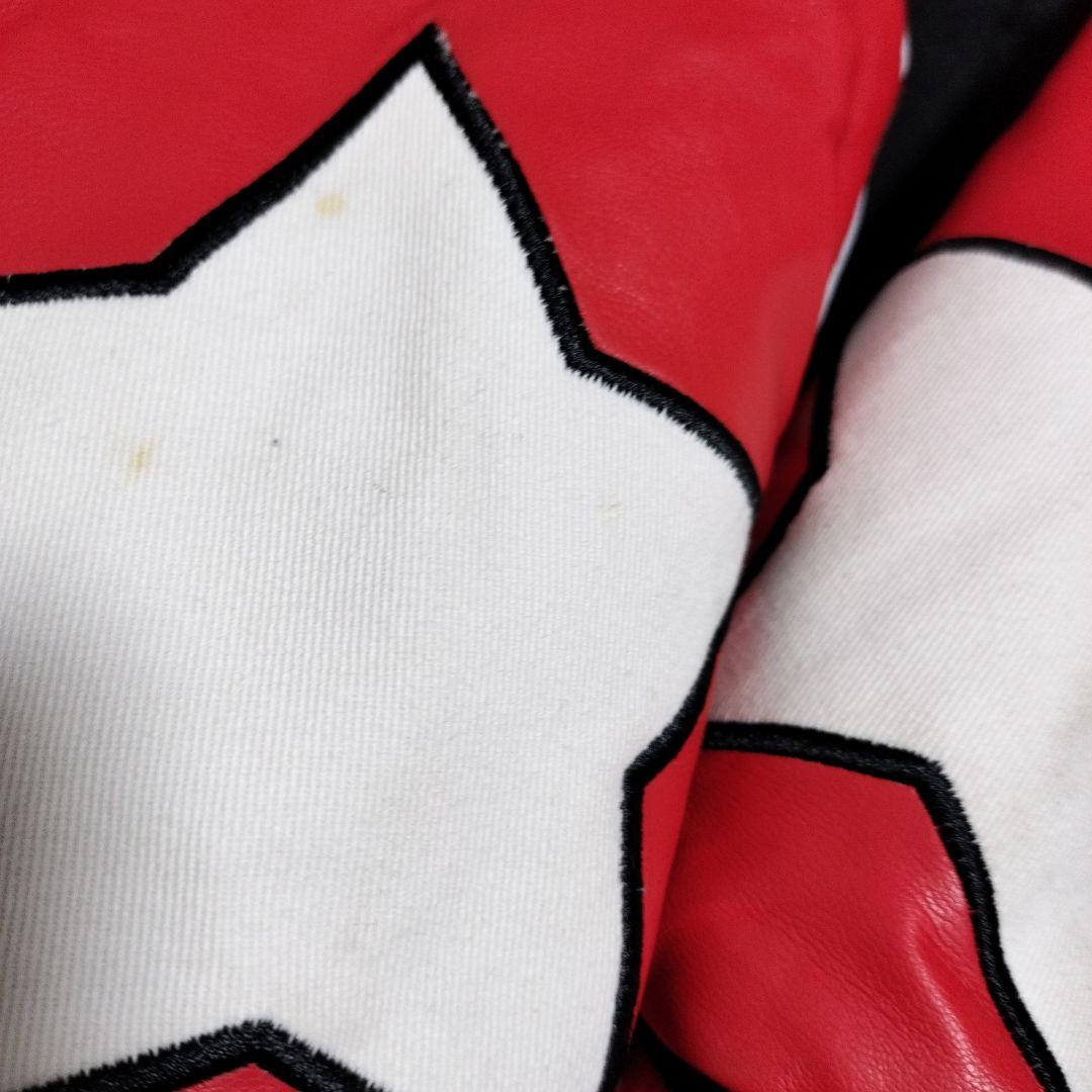 シカゴブルズ スタジャン PUレザー 古着 XL