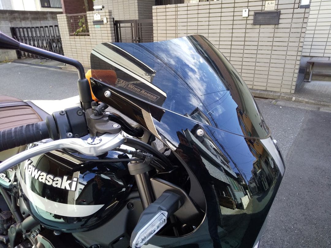 YOSHIMURA スモークカウル Kawasaki適合ウィンドアーマー