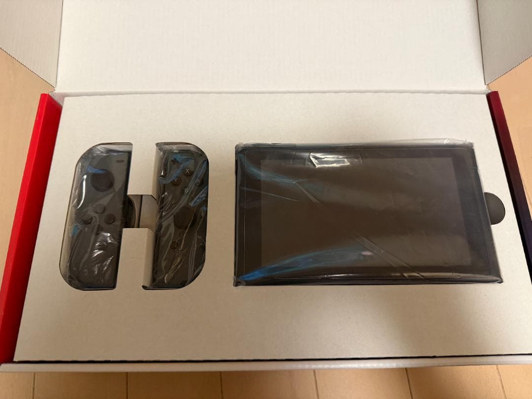 Nintendo Switch本体グレー　同梱品全て有　動作確認済　美品　任天堂