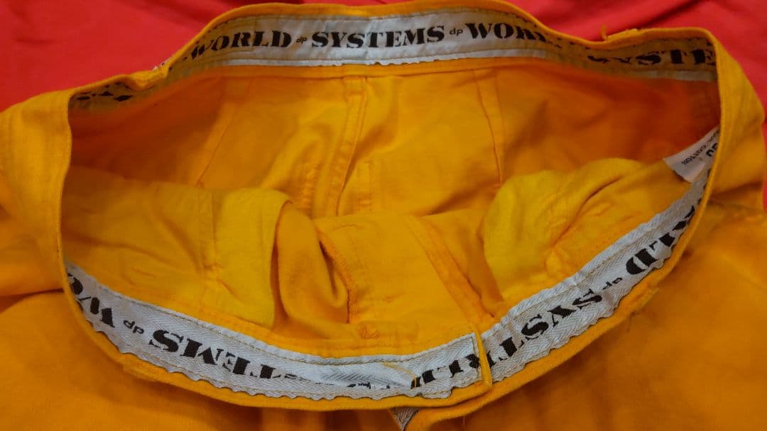 Daniel Poole ダニエルプール　90s 黄色 ワークパンツ